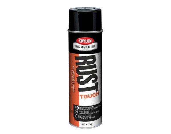 KP-R00799 KRYLON INDUSTRIAL RUST TOUGH GLOSS BLACK 20OZ
